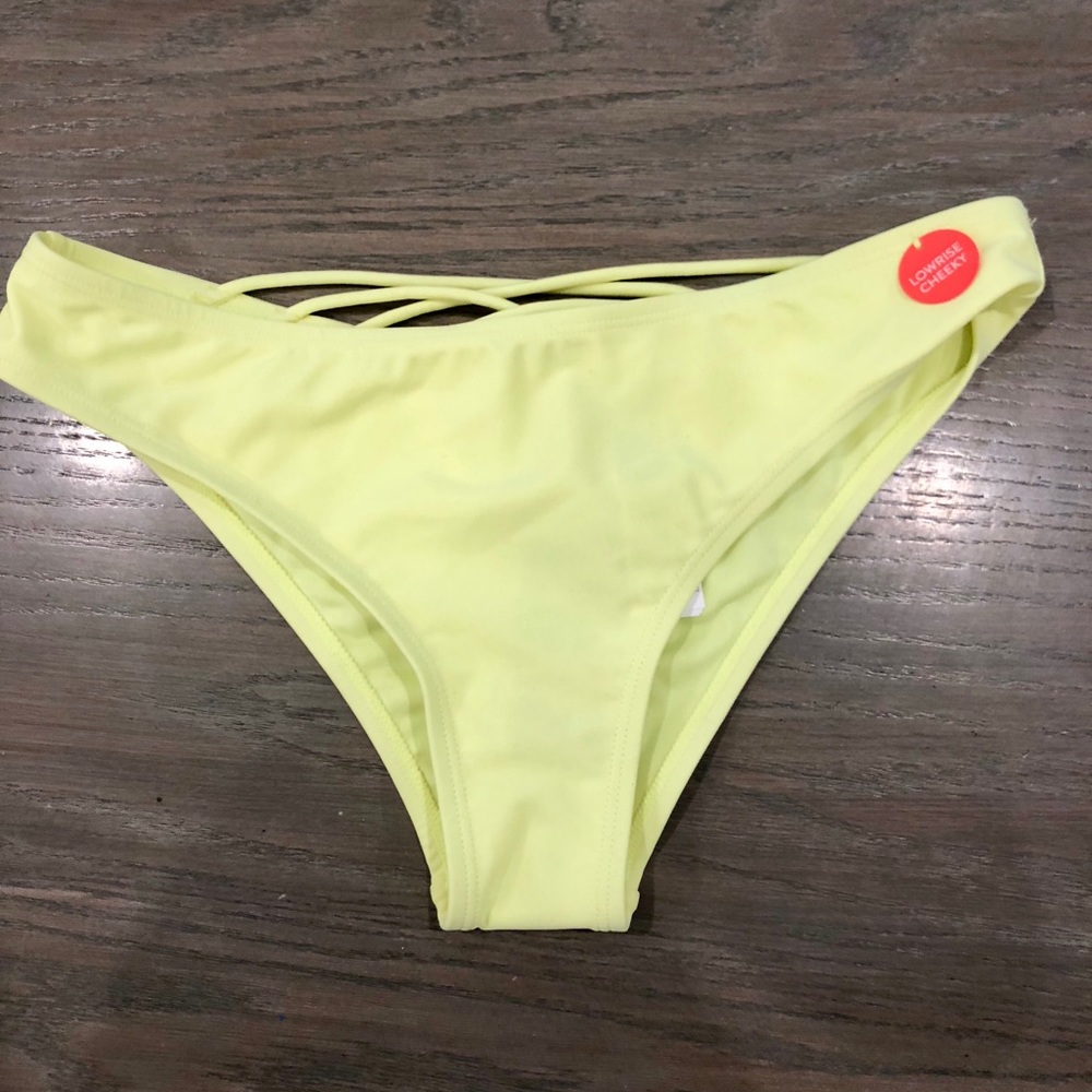 Neon Yellow Swim Bottoms